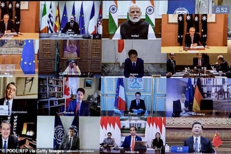 در نشست ویدئوکنفرانسی رهبران گروه ۲۰ چه گذشت؟