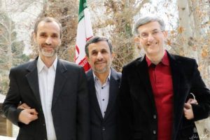 اسفندیار رحیم مشایی - محمود احمدی نژاد - حمید بقایی