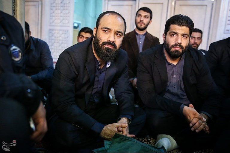هلالی و بهمنی در حسینیه کربلا