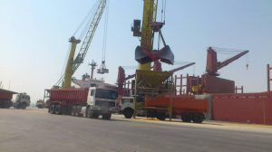 دوم خرداد ۱۳۹۹ روز بیاد ماندنی حمل گندم از بندر چابهار