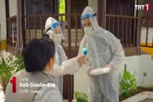 ابتکار سریال‌های ترکی برای متوقف نشدن در برابر کرونا!