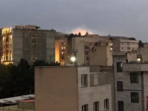 آتش سوزی شهرک دقایقی