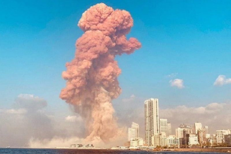 انفجار هسته ای بیروت