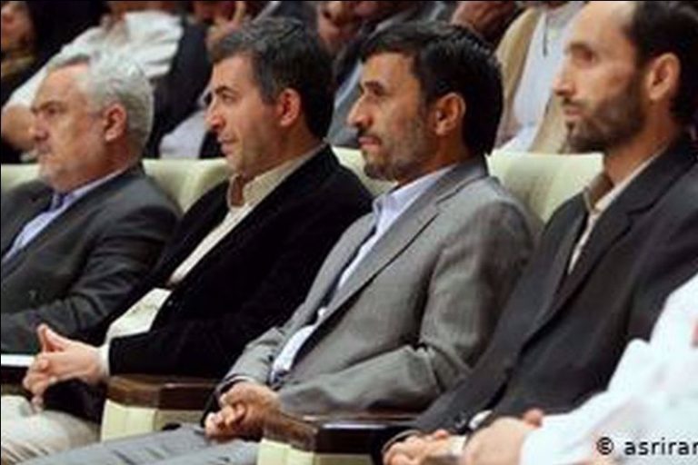 محمود احمدی نژاد و حمید بقایی و محمدرضا رحیمی و اسفندیار رحیم مشایی