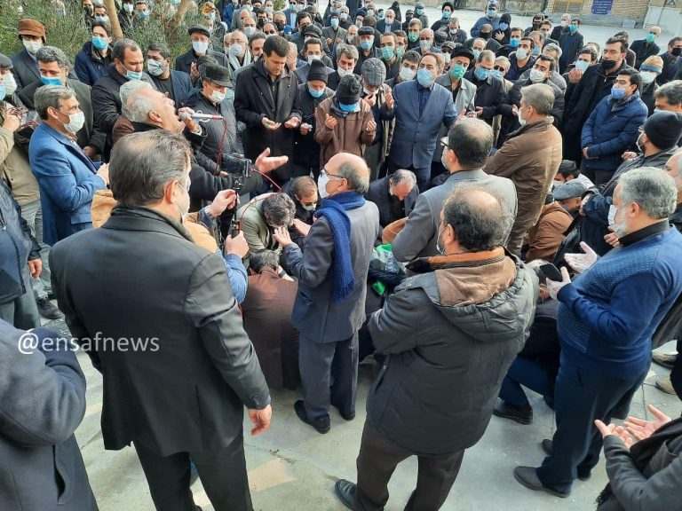 مهندس سجادی تشییع شد [+عکس]