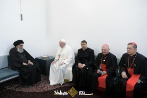 بیانیه واتیکان پس از دیدار پاپ با آیت الله سیستانی