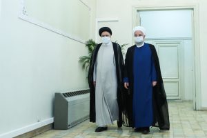 دیدار رییس جمهور حسن روحانی با ابراهیم رئیسی
