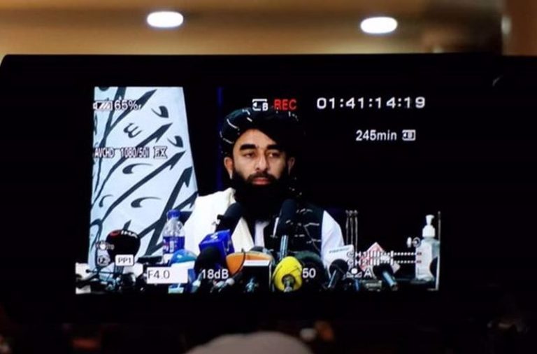 ذبیح الله مجاهد سخنگوی طالبان