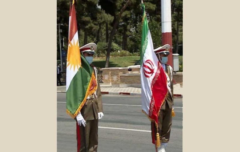 پرچم اقلیم کردستان در مراسم تحلیف؟!