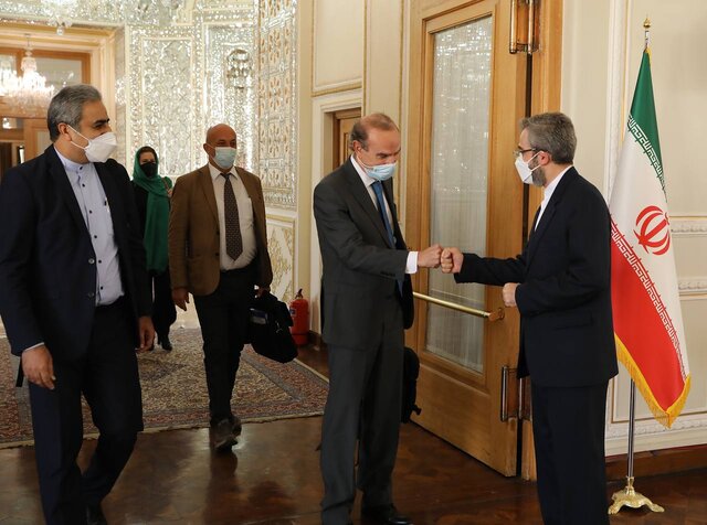 مذاکره علی باقری با معاون اتحادیه اروپا در تهران