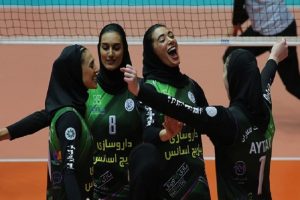 والیبال زنان قهرمانی آسیا ؛ باریج اسانس از صعود به فینال بازماند