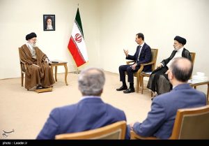 رئیسی اسد آیت الله خامنه ای