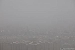 آلودگی و ریزگردها در تهران