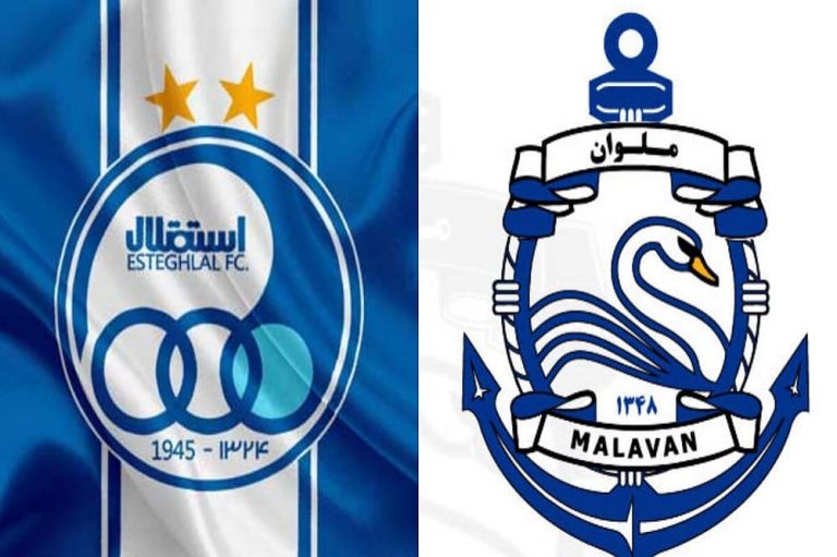 پخش زنده استقلال و ملوان 6 بهمن 1401
