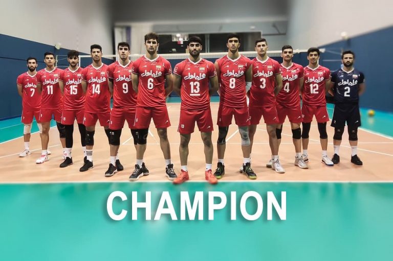 تیم ملی والیبال جوانان ایران قهرمان آسیا شد