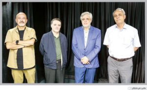 از راست زید آبادی، مهاجری، قوچانی و درویش