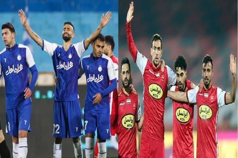 دربی 99 مساوی شد ؛ تساوی 2 بر 2 استقلال و پرسپولیس در ورزشگاه خالی از تماشاگر آزادی