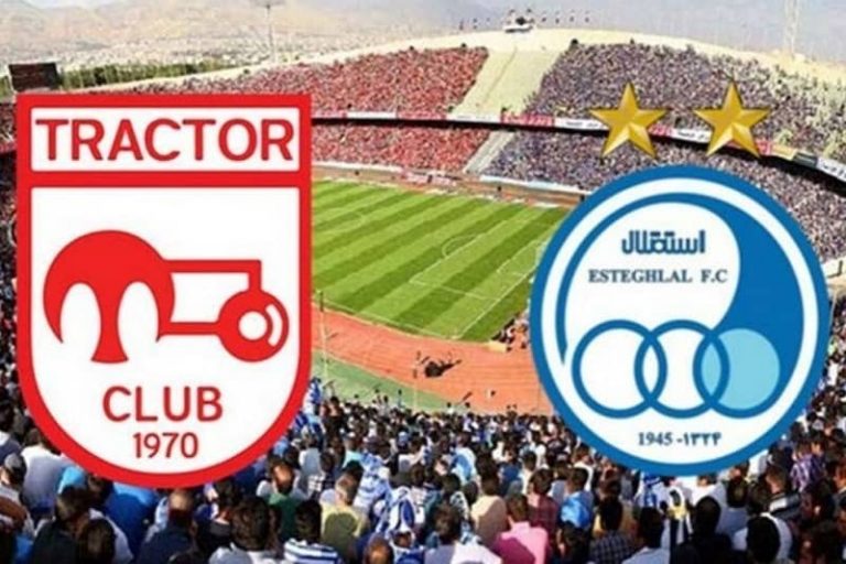 پخش زنده استقلال و تراکتور 15 دی 1401