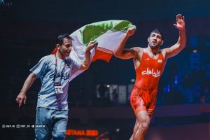 پایان روز اول کشتی فرنگی قهرمانی آسیا 2023 قزاقستان | 4 طلا و 1 نقره حاصل کار شاگردان رنگرز در پنج وزن نخست
