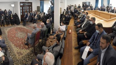 فیلمی از دیدار نوروزی حسن روحانی با وزرا، استانداران سابق و فعالان سیاسی