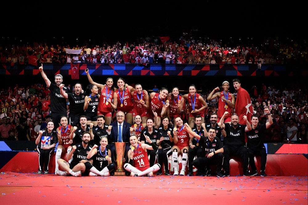 والیبال قهرمانی زنان اروپا 2023 | ترکیه برای اولین بار فاتح والیبال اروپا شد
