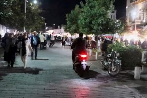پیاده راه شهرداری رشت یا پیست موتورسواری