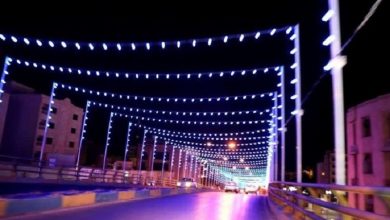 افتتاح بزرگترین تونل نور ایران در بندرعباس