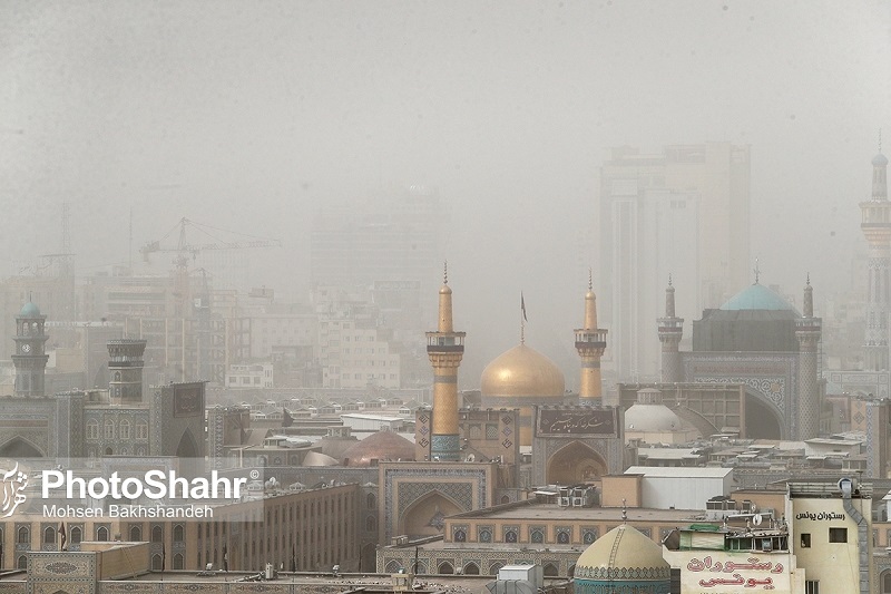 هشدار افزایش آلودگی هوا در مشهد و ۸ شهر کشور