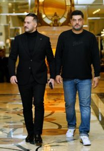 عکس میلاد کیمرام در کنار سام درخشانی