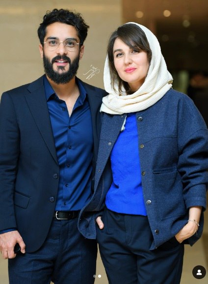 عکس تازه‌ی ساعد سهیلی در کنار همسرش گلوریا هاردی