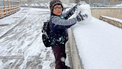 شاهکار آموزش و پرورش در روز برفی و‌ یخ‌بندان مشهد