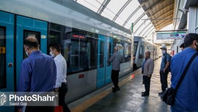 افزایش ۲ ساعته فعالیت قطارشهری مشهد در روز انتخابات