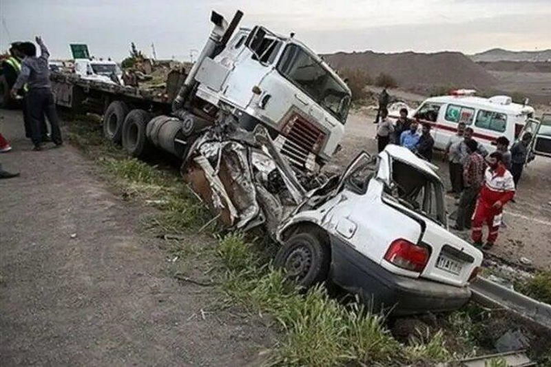 مرگ‌ومیر سالانه تصادفات ایران برابر با ۲۷ کشور اروپایی