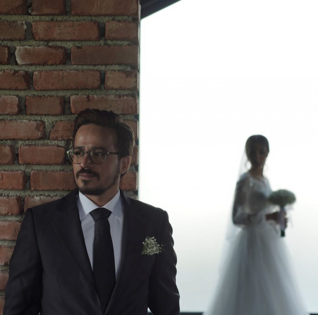 عکس خاص حسین سلیمانی بازیگر سریال پژمان از مراسم عروسی‌اش