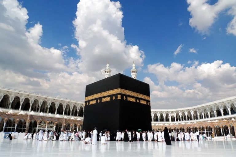 پرده کعبه عوض شد [+ عکس]