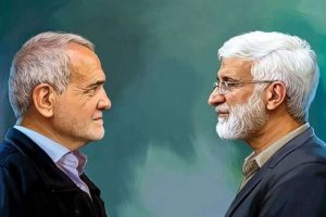 تفسیر ۲ عکس از پزشکیان و جلیلی در عزاداری محرم [+ تصاویر]