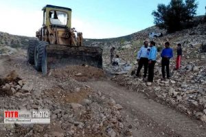 احداث ایل راه اواتر در بخش الموت شرقی قزوین آغاز شد