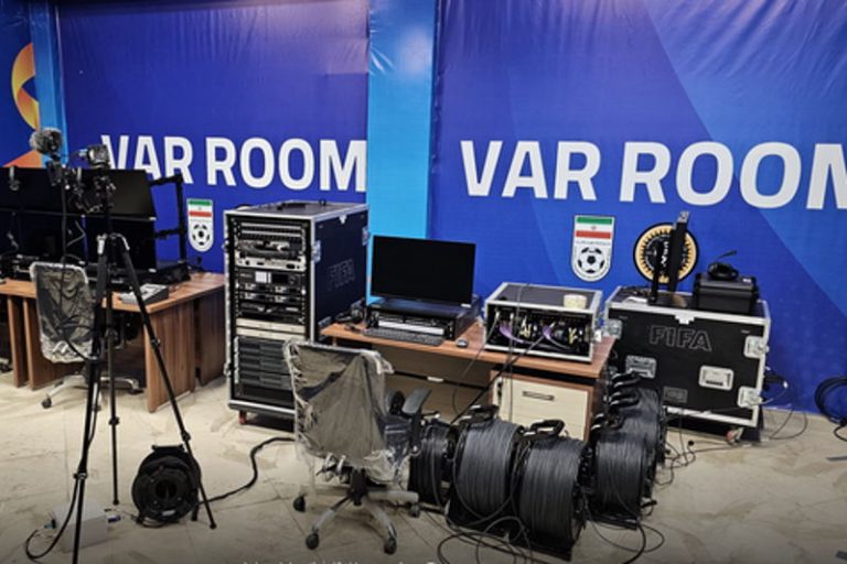 VAR اختصاصی ورزشگاه نقش جهان نصب شد