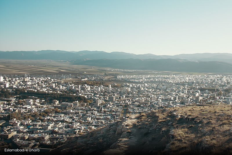 اسلام‌آباد کرمانشاه در تسخیر آلاینده‌ها