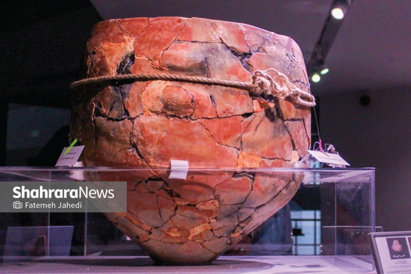 رونمایی از قدیمی‌ترین ظرف سفالی خراسان رضوی