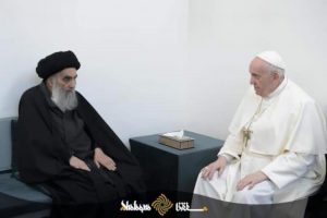 پیام آیت الله سیستانی در پی درگذشت پاپ [+ مرور یک دیدار تاریخی]