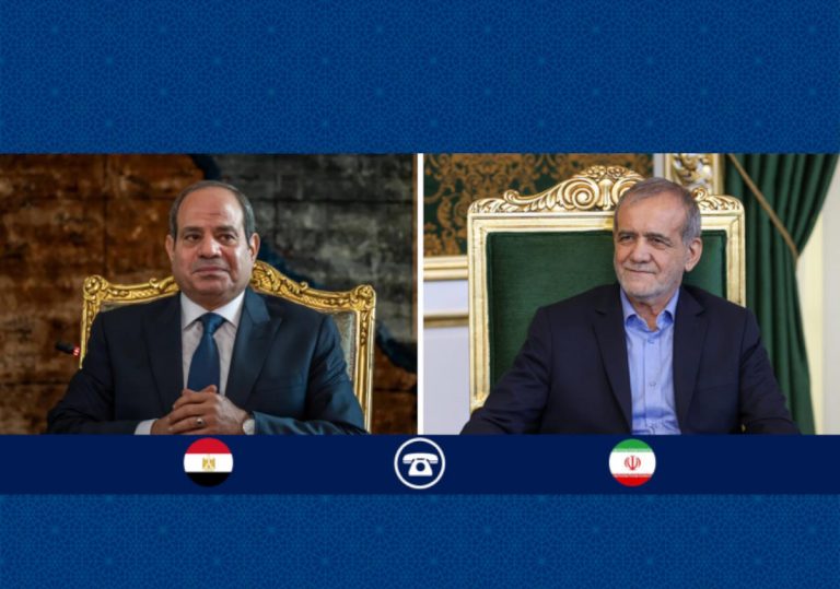 السیسی در تماس با پزشکیان: از ابراز تمایل تهران برای تداوم مسیر مذاکره با آمریکا بسیار خوشحالیم