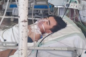 وضعیت جوان افغانستانی پس از سقوط از پل رو به بهبود است