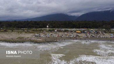 ‏خطر بیابانی شدن دریای کاسپین