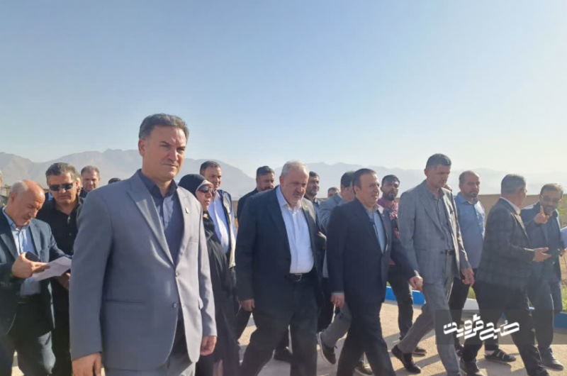 طرح‌های آبرسانی و انرژی خورشیدی قزوین افتتاح شد