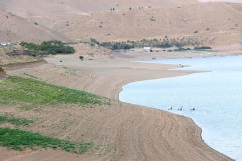 کاهش ۴۱ درصدی آب سد مهاباد