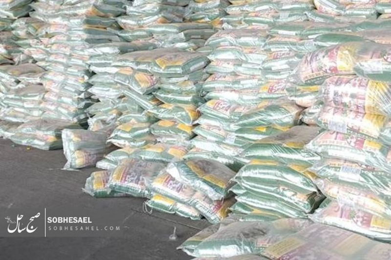 کشف ۵۰۰ تن برنج هندی احتکارشده در بندرعباس