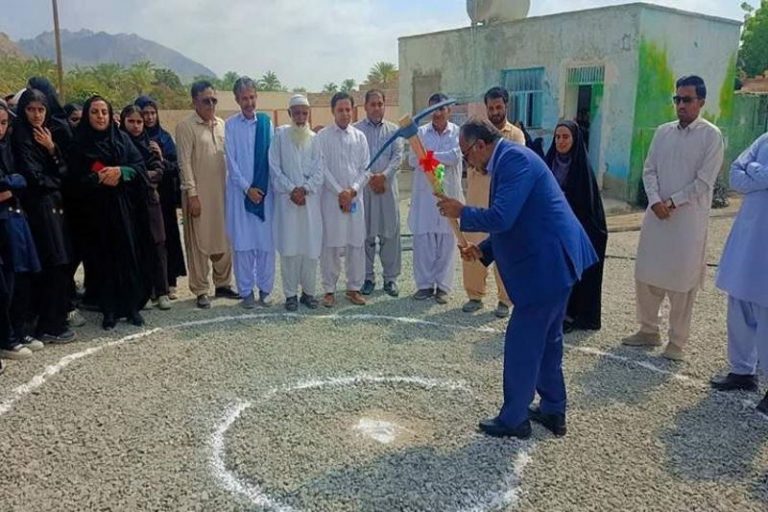 آغاز ساخت مدرسه ۶ کلاسه در نیکشهر سیستان و بلوچستان