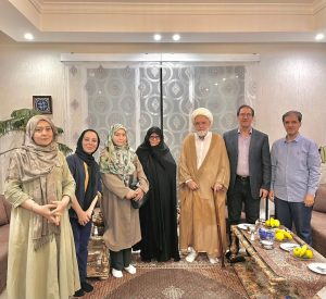 دیدار فرزندان موسوی با کروبی