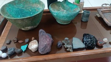 کشف ۹۱ شی تاریخی از منزل حفاران غیرمجاز در گلباف کرمان